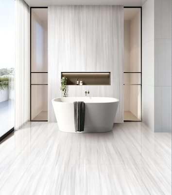 White Grey Polished Slate Living Room Floor Tiles Shower Ceramic Wooden Floor Slate